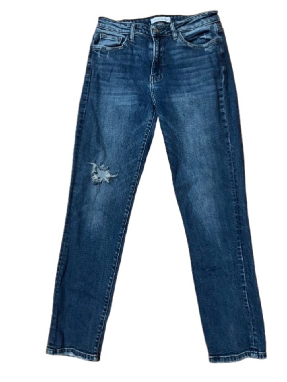 Flying Monkey Women’s Blue Distressed Jeans - Classic Fit Size 28